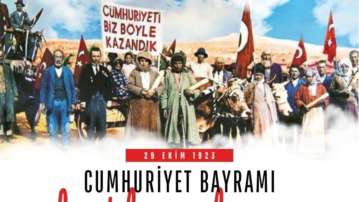 29 Ekim Cumhuriyet Bayramı 101. Yılında Coşkuyla Kutlandı.